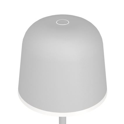 Eglo - LED Stmievateľná vonkajšia nabíjacia lampa LED/2,2W/5V 1800 mAh šedá IP54