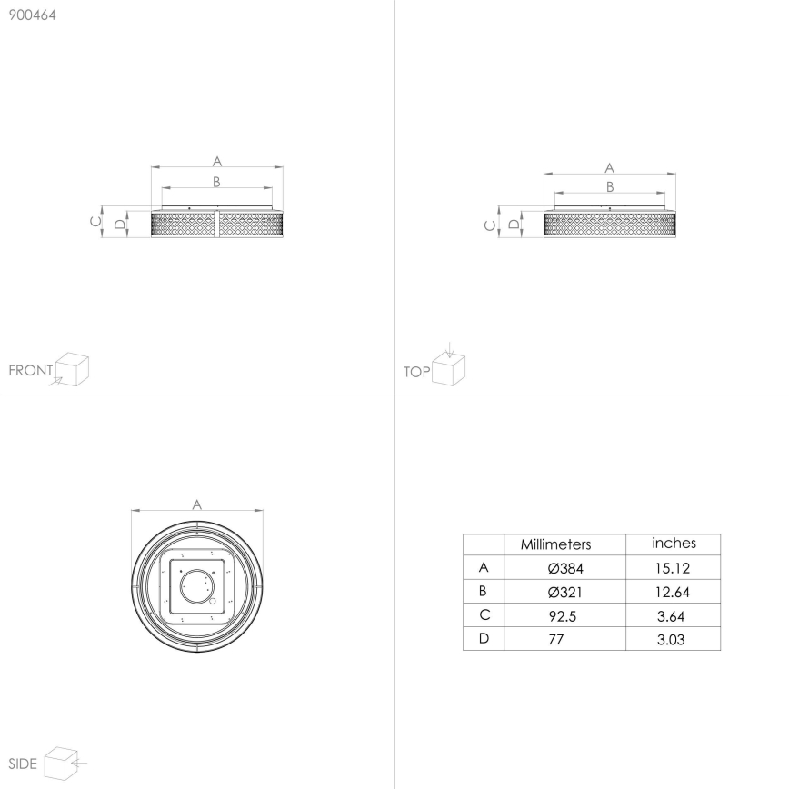 Eglo - LED Stropné svietidlo LED/24W/230V