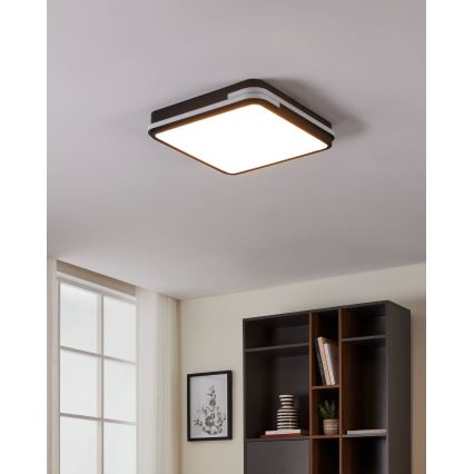 Eglo - LED RGBW Stmievateľné stropné svietidlo LED/22W/230V 2700-6500K