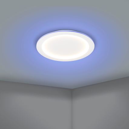 Eglo - LED RGBW Stmievateľné stropné svietidlo LED/35W/230V 2700-6500K