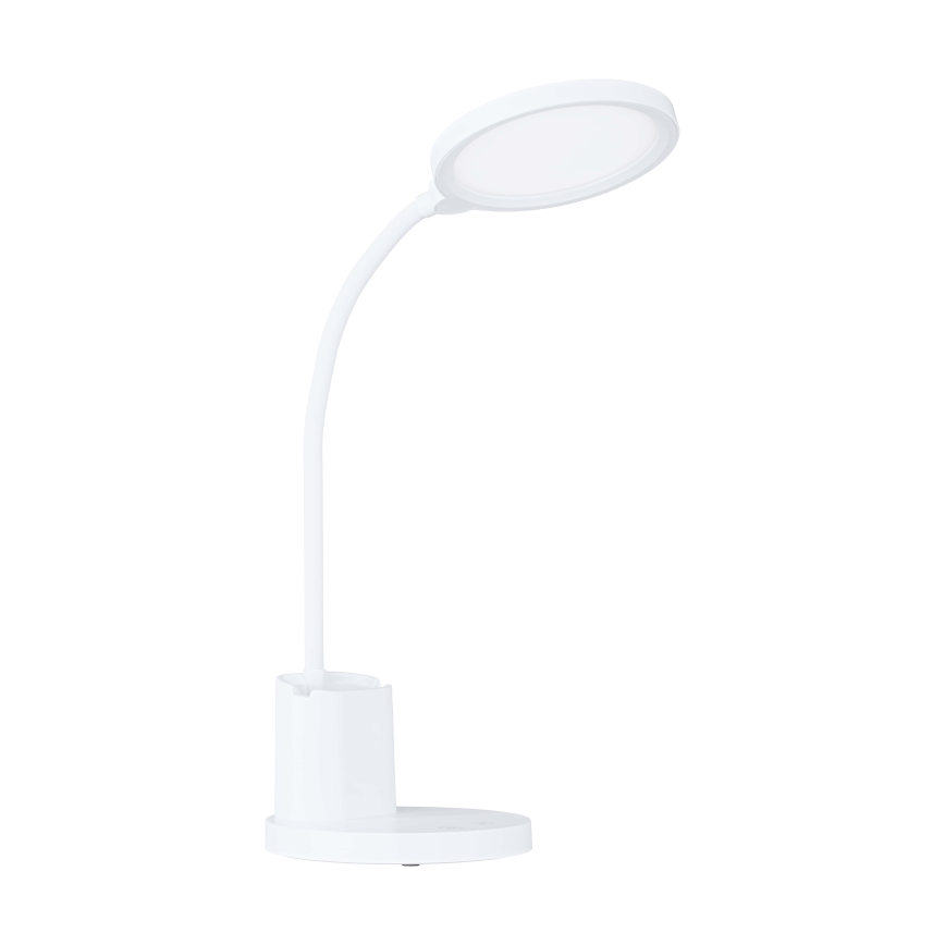 Eglo - LED Stmievateľná stolná lampa LED/2,1W/5V 1500 mAh biela