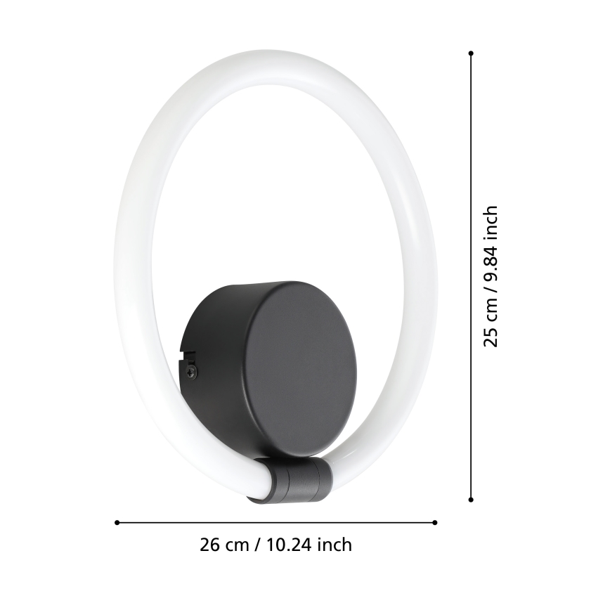 Eglo - LED Nástenné svietidlo LED/11,5W/230V