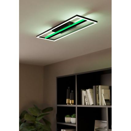 Eglo - LED RGBW Stmievateľné stropné svietidlo LED/21W/230V 3000-6500K