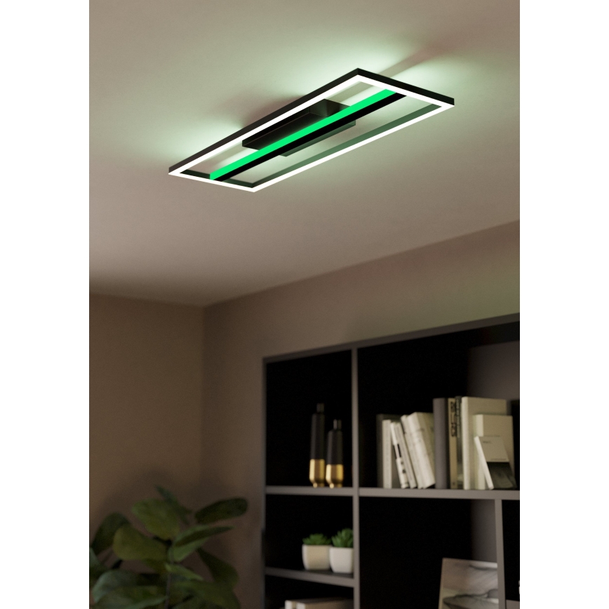 Eglo - LED RGBW Stmievateľné stropné svietidlo LED/21W/230V 3000-6500K
