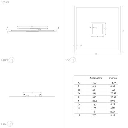 Eglo - LED RGBW Stmievateľné stropné svietidlo LED/36W/230V 3000-6000K + diaľkové ovládanie