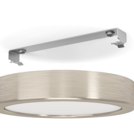 Eglo - LED Stmievateľné stropné svietidlo LED/11W/230V matný chróm