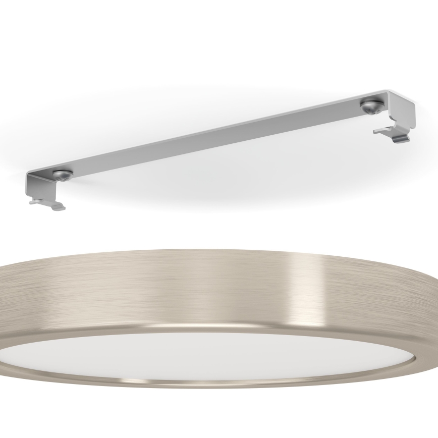 Eglo - LED Stmievateľné stropné svietidlo LED/17W/230V matný chróm