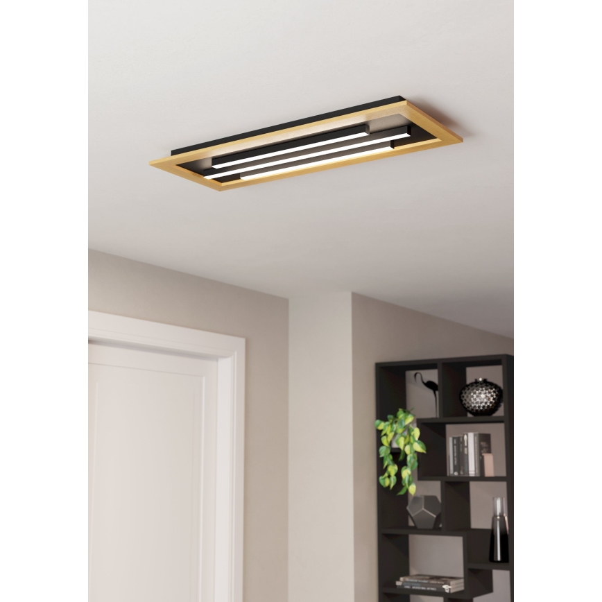 Eglo - LED Stmievateľné stropné svietidlo LED/32,1W/230V + diaľkové ovládanie