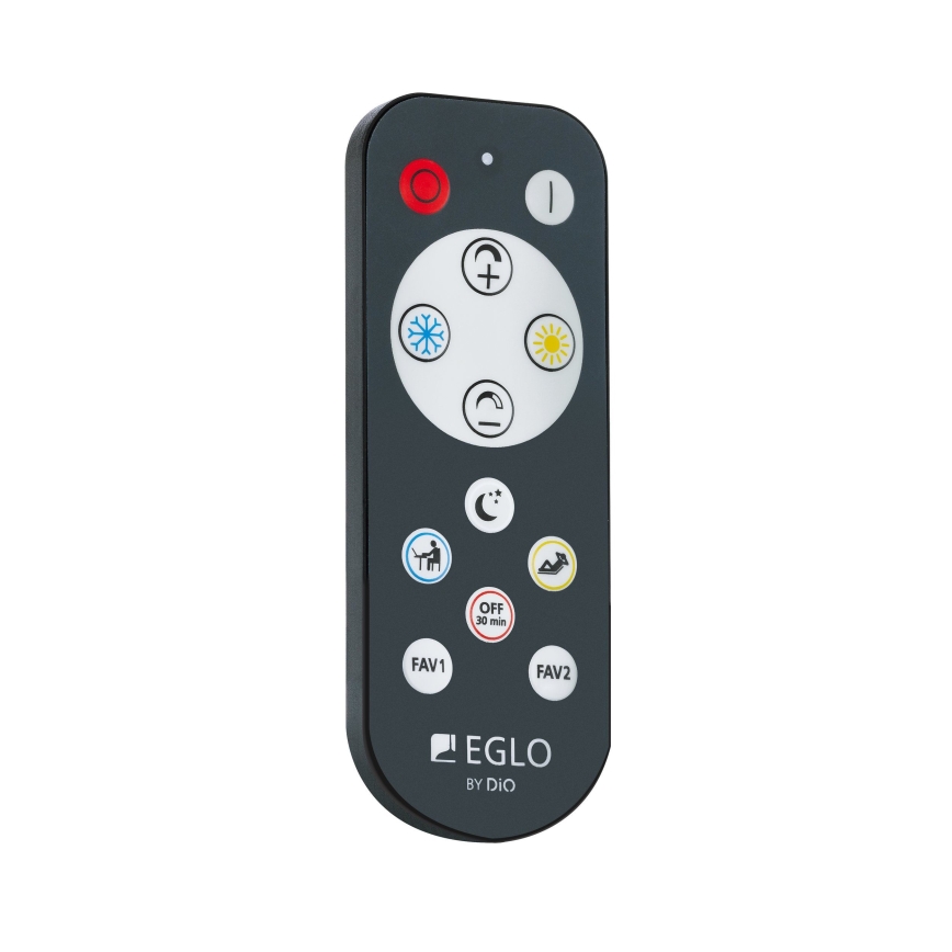 Eglo - LED Stmievateľné stropné svietidlo LED/32,1W/230V + diaľkové ovládanie