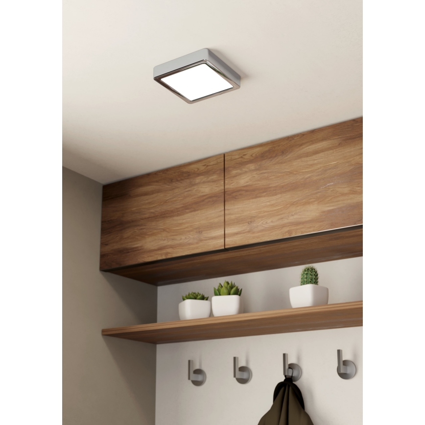 Eglo - LED Kúpeľňové stropné svietidlo LED/11W/230V IP44 lesklý chróm