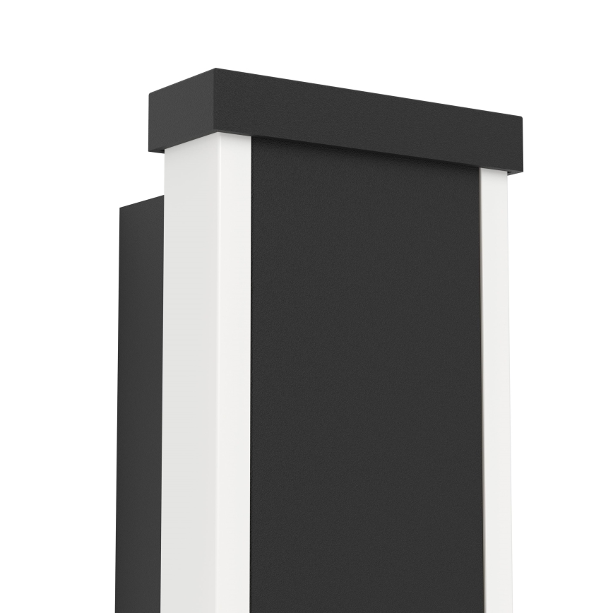 Eglo - LED Vonkajšie nástenné svietidlo 2xLED/7W/230V 3000K IP55 čierna