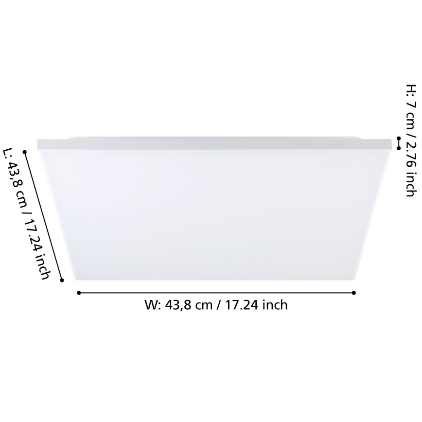 Eglo - LED Stropné svietidlo LED/21W/230V