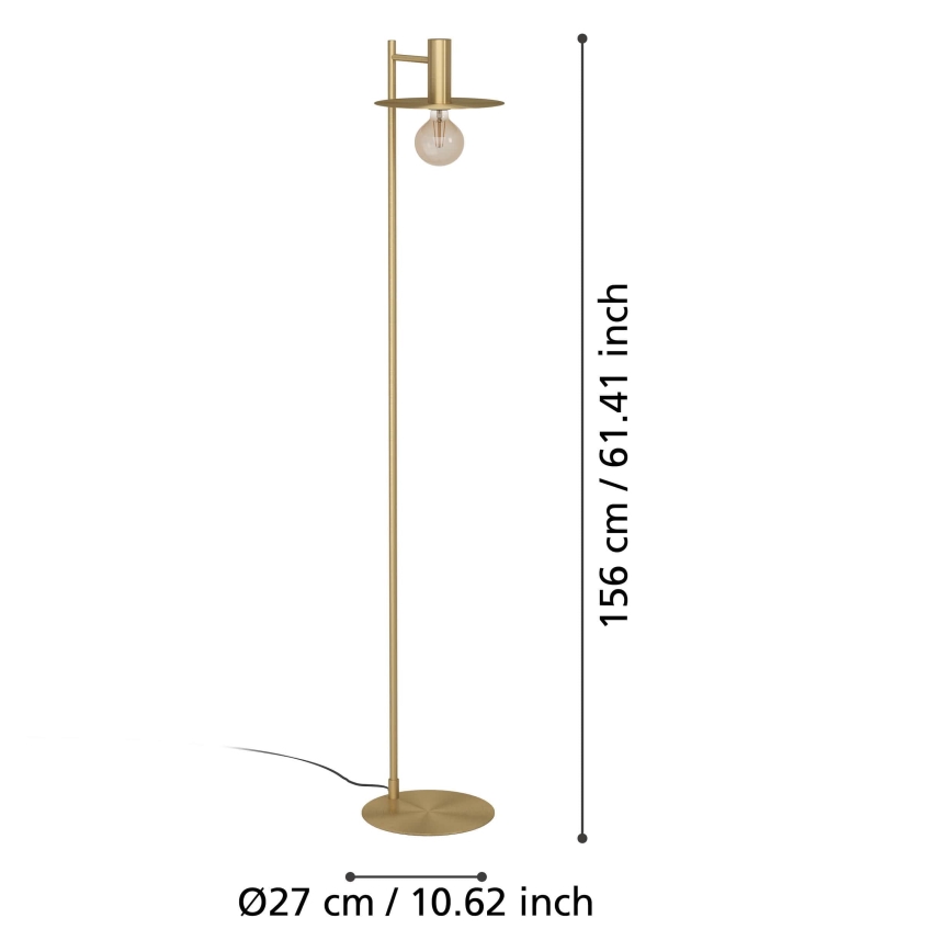 Eglo - Stojacia lampa 1xE27/40W/230V
