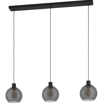 Eglo 900788 - Závesný luster na lanku CESENATICO 3xE27/40W/230V