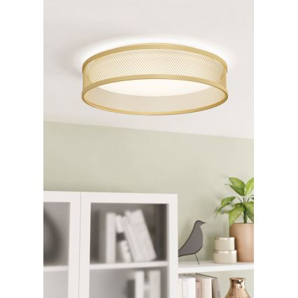 Eglo - LED Stropné svietidlo LED/20W/230V zlatá