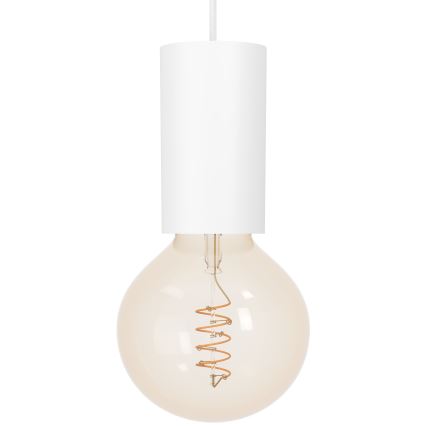 Eglo - Luster na lanku 1xE27/40W/230V biela
