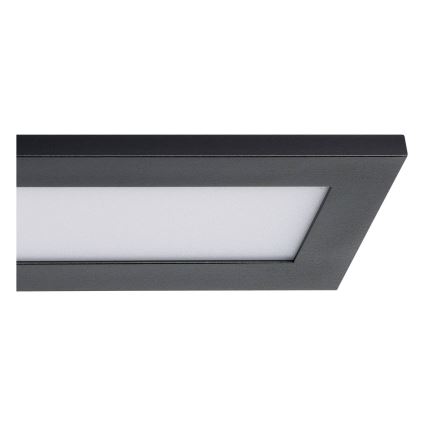 Eglo - LED Stropné svietidlo LED/38W/230V 120x10 cm čierna