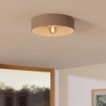 Eglo 900838 - Stropné svietidlo DUAIA 1xE27/40W/230V hnedá