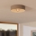 Eglo 900838 - Stropné svietidlo DUAIA 1xE27/40W/230V hnedá