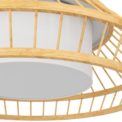 Eglo - LED RGBW Stmievateľný luster na lanku LED/22W/230V 2700-6500K