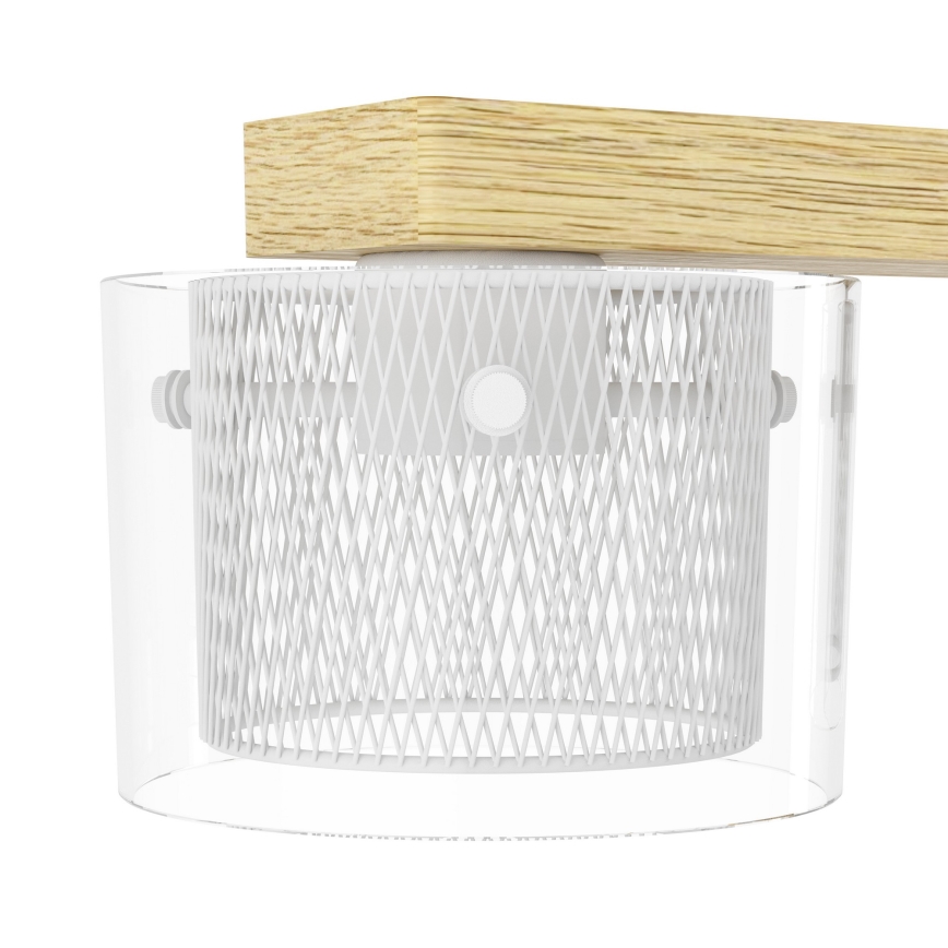 Eglo - LED RGBW Stmievateľný luster na lanku 4xLED/3,7W/230V 2700-6500K