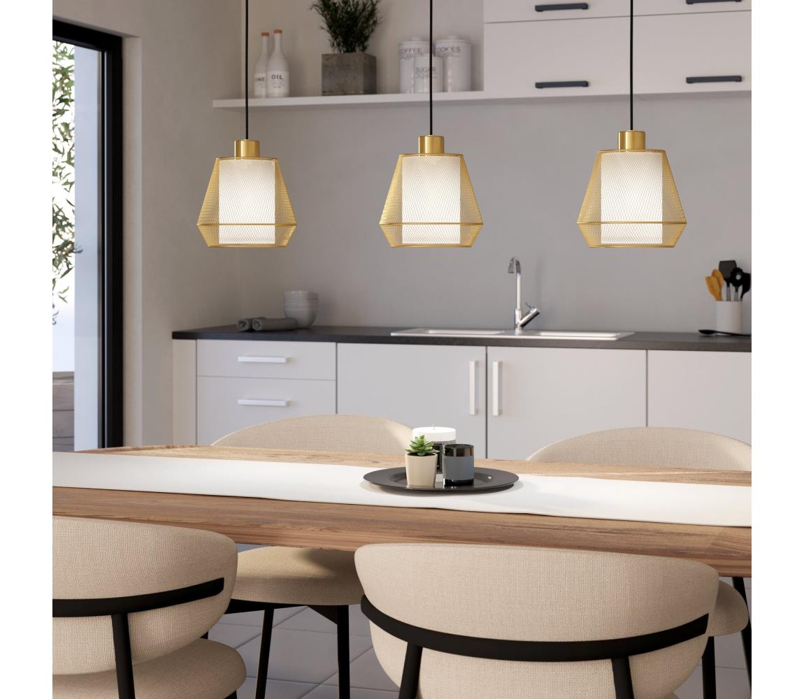 Eglo 900897 - Luster na lanku CIUDADELA 3xE27/40W/230V 900897