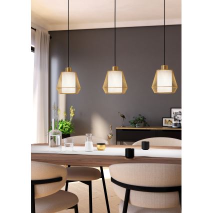 Eglo - Luster na lanku 3xE27/40W/230V