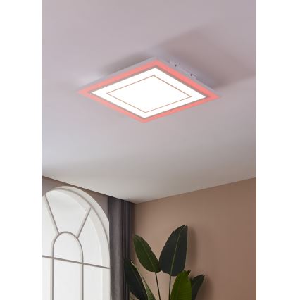 Eglo - LED RGBW Stmievateľné stropné svietidlo LED/29W/230V 3000-6500K + diaľkové ovládanie