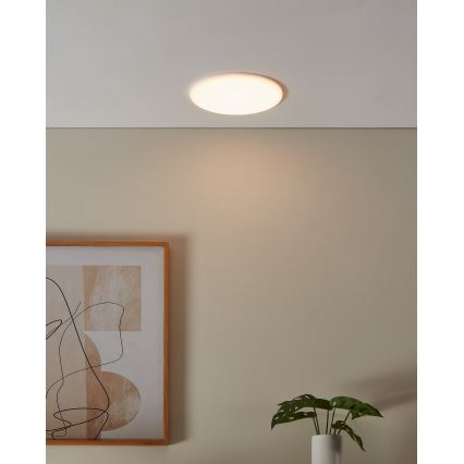 Eglo - LED Kúpeľňové podhľadové svietidlo LED/18W/230V pr. 21,5 cm IP65