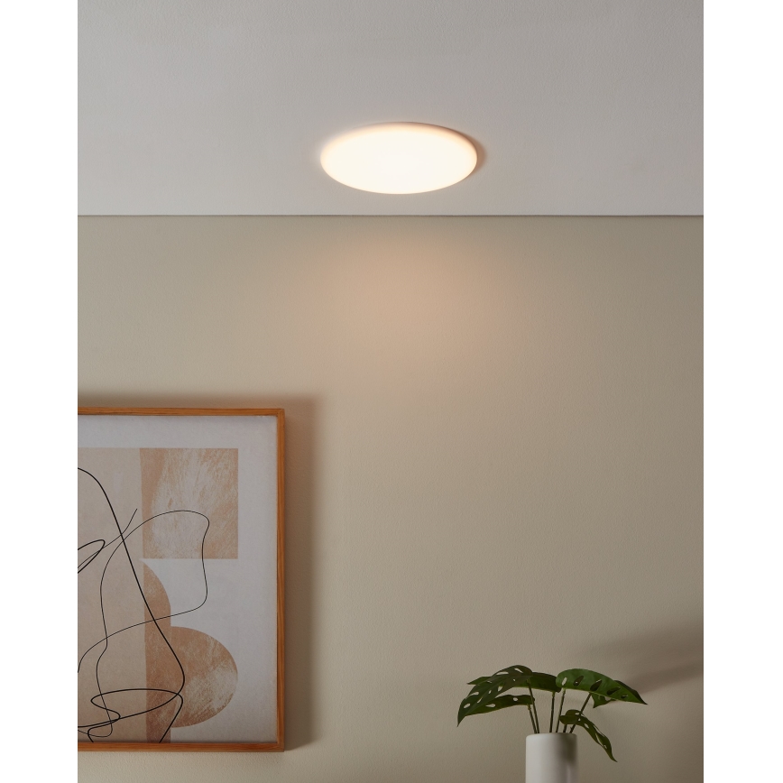 Eglo - LED Kúpeľňové podhľadové svietidlo LED/18W/230V pr. 21,5 cm IP65