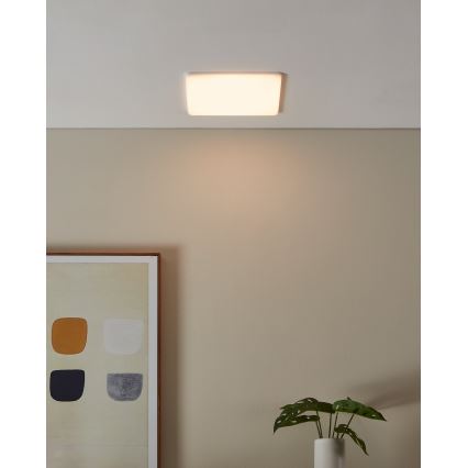 Eglo - LED Kúpeľňové podhľadové svietidlo LED/18W/230V 21,5x21,5 cm IP65