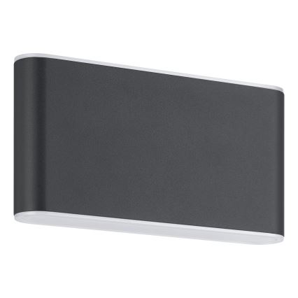 Eglo - LED Vonkajšie nástenné svietidlo 2xLED/5,8W/230V 3000/4000/6500K IP65