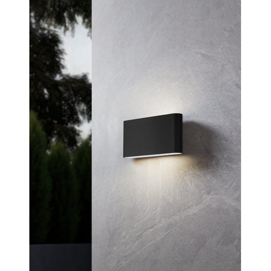 Eglo - LED Vonkajšie nástenné svietidlo 2xLED/5,8W/230V 3000/4000/6500K IP65