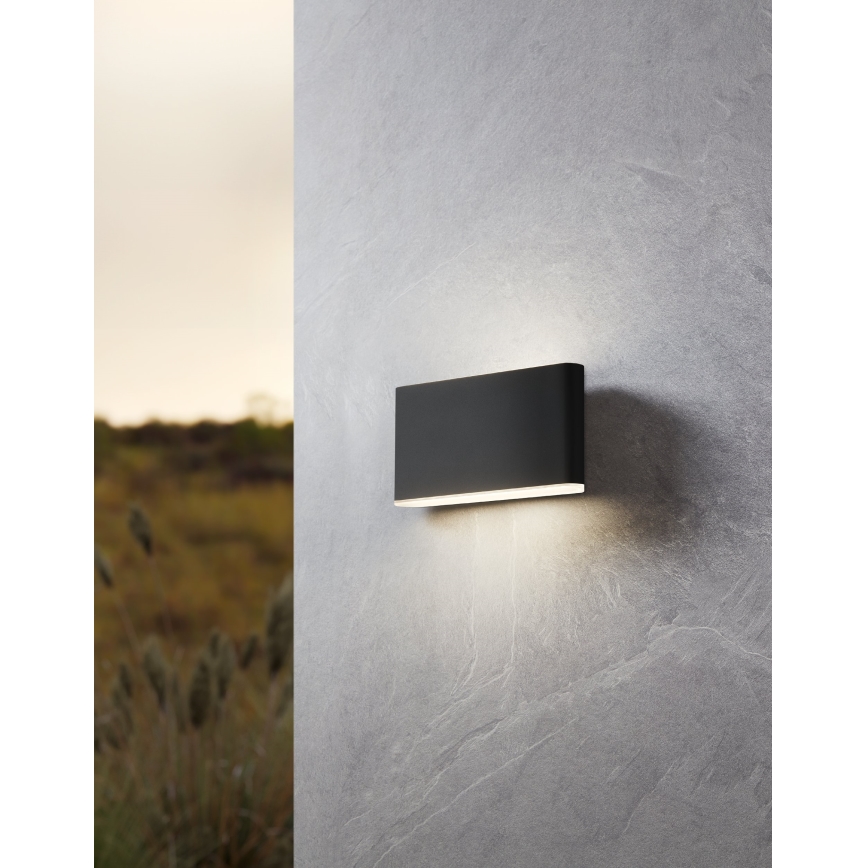 Eglo - LED Vonkajšie nástenné svietidlo 2xLED/5,8W/230V 3000/4000/6500K IP65