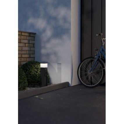 Eglo - Vonkajšie svietidlo s 2 päticami 1xE27/25W/230V IP54 antracit