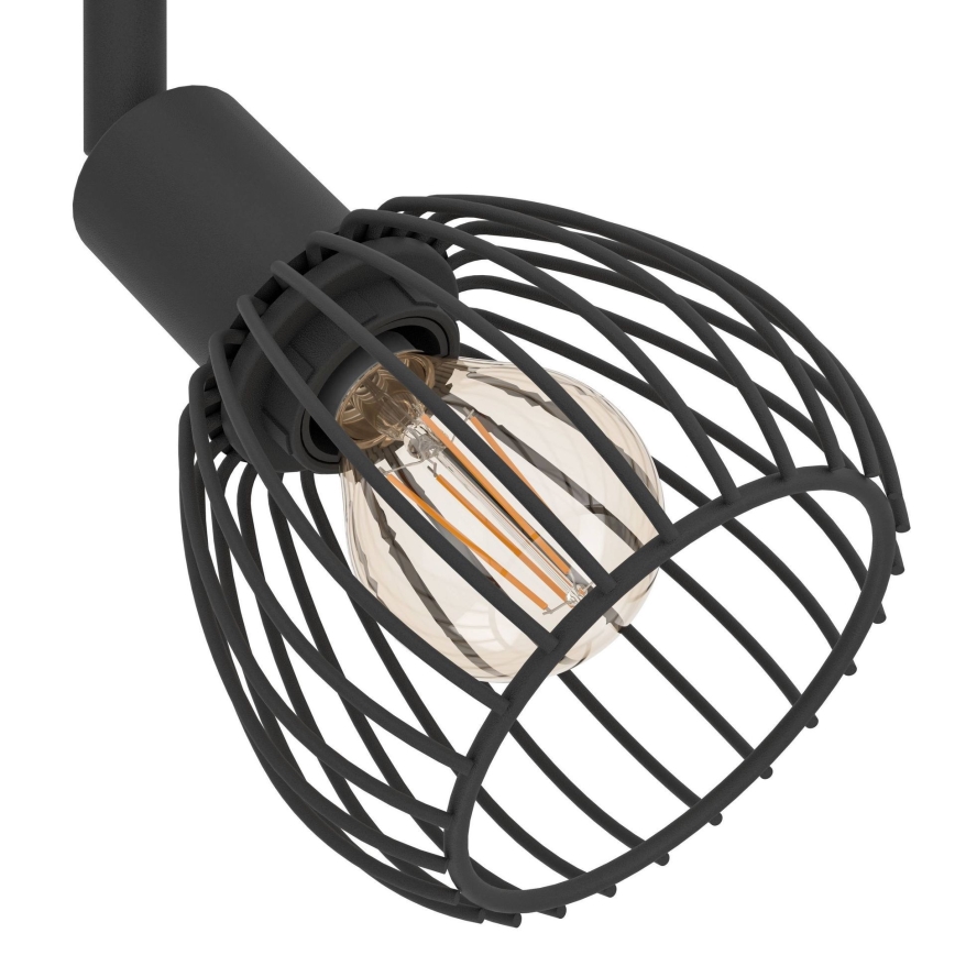 Eglo - Bodové svietidlo 2xE14/40W/230V čierna