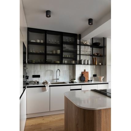 Eglo - LED Bodové svietidlo LED/8W/230V 3000K čierna