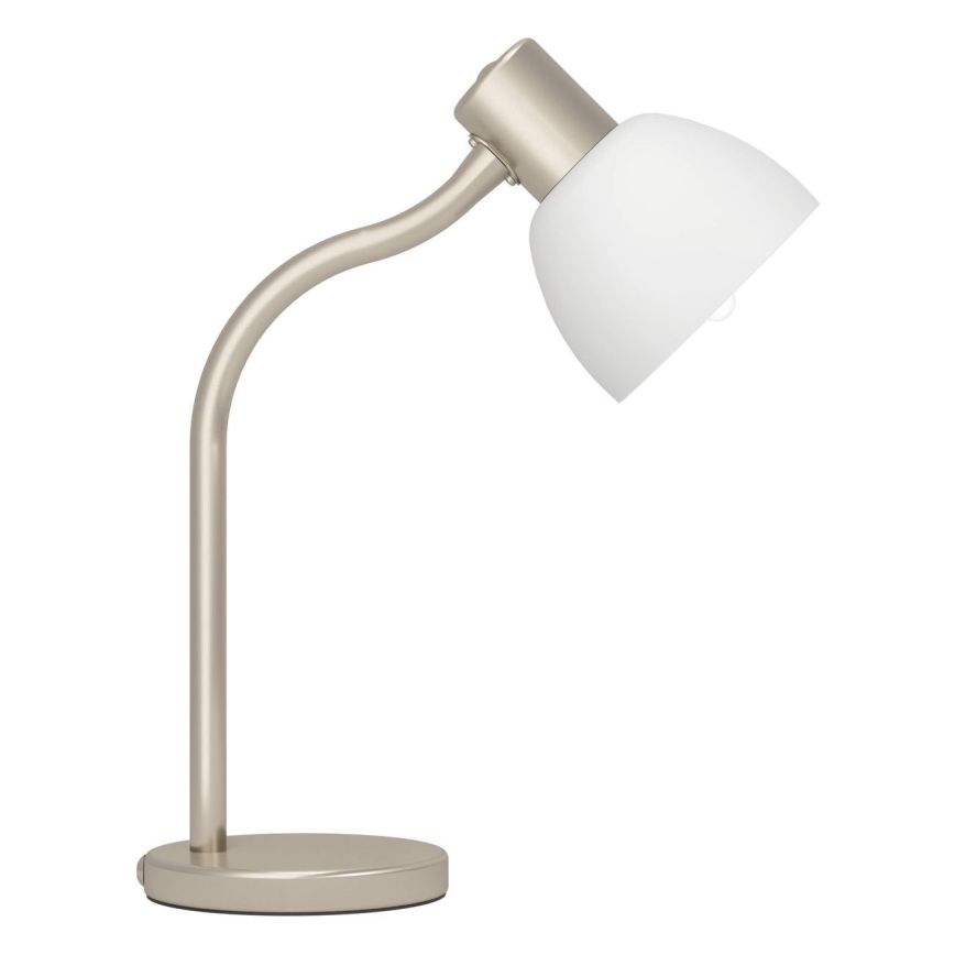 Eglo - Stolná lampa 1xE14/25W/230V matný chróm