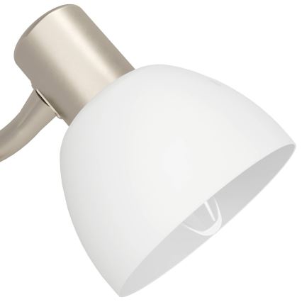 Eglo - Stolná lampa 1xE14/25W/230V matný chróm