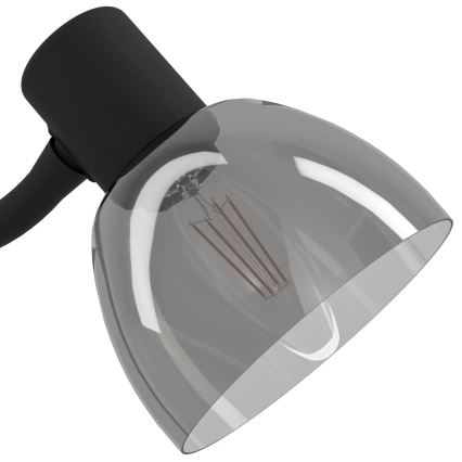 Eglo - Stolná lampa 1xE14/25W/230V zlatá/čierna