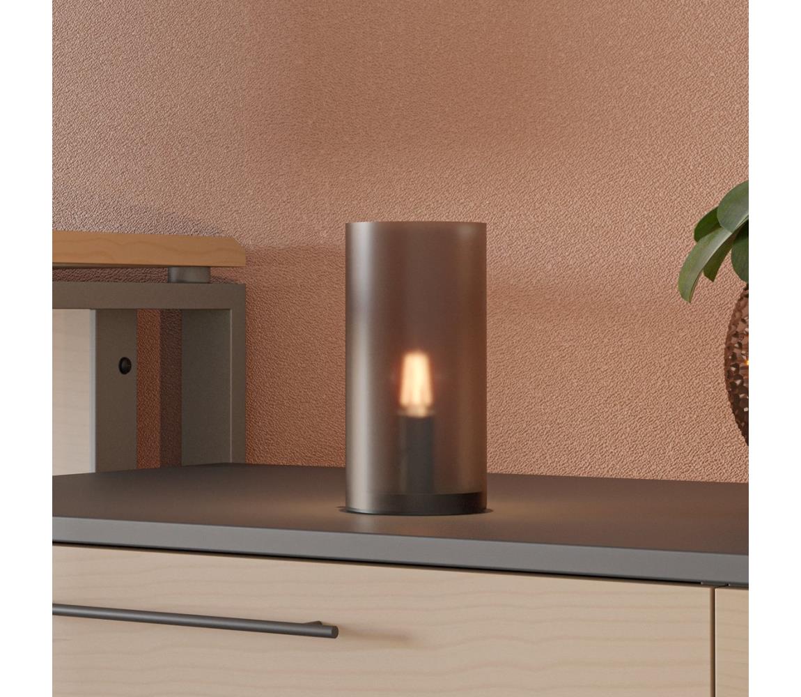 Eglo 901067 - Stolná lampa GEO 1xE14/60W/230V béžová 901067