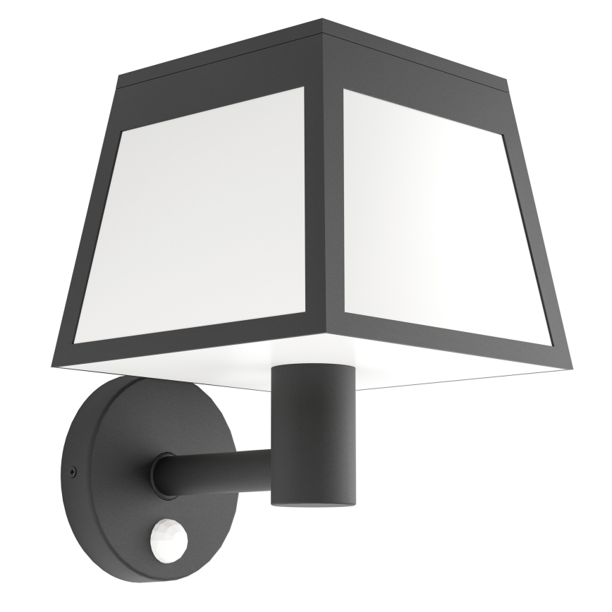 Eglo - LED Solárne nástenné svietidlo so senzorom LED/7,5W/3,7V IP44