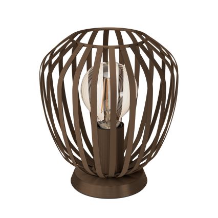 Eglo - Stolná lampa 1xE27/40W/230V bronzová