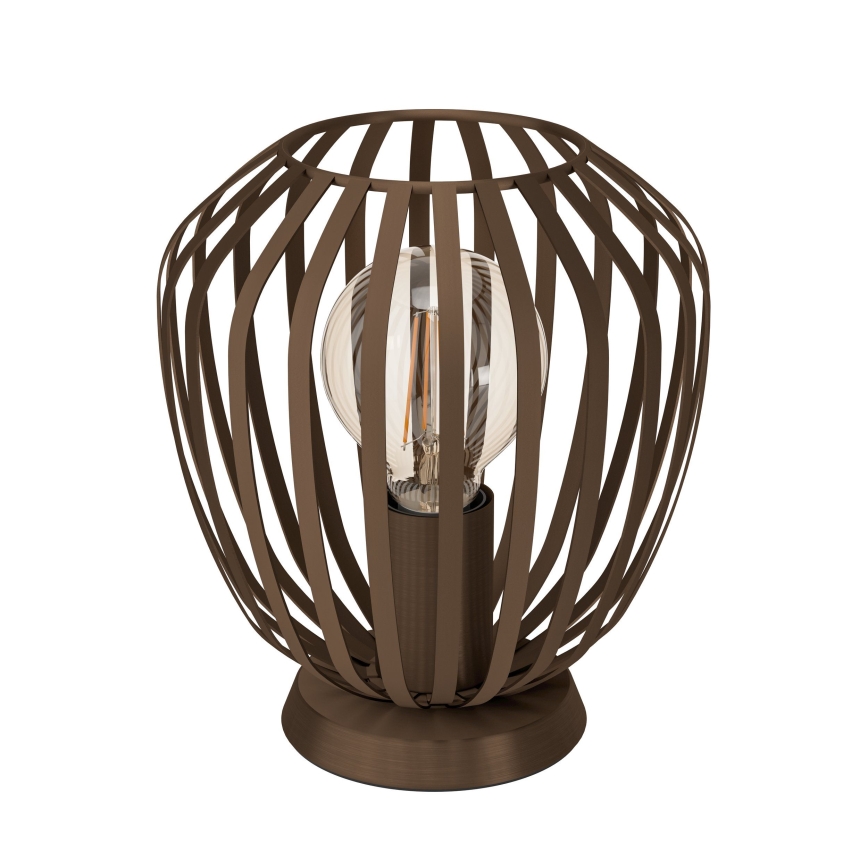 Eglo - Stolná lampa 1xE27/40W/230V bronzová