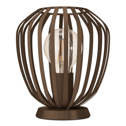 Eglo - Stolná lampa 1xE27/40W/230V bronzová