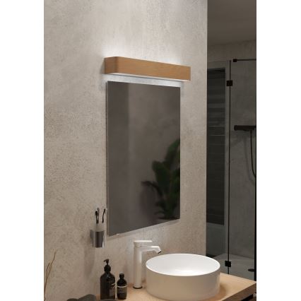 Eglo - LED Kúpeľňové nástenné svietidlo LED/26,5W/230V 3000K IP44 béžová