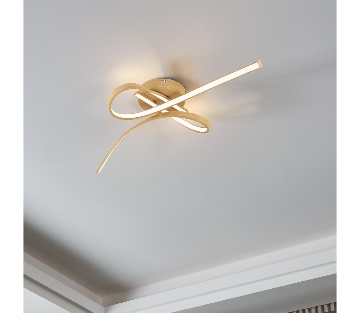 Eglo 901103 - LED stropné svietidlo SELVINA LED/20,5W/230V hnedé 901103