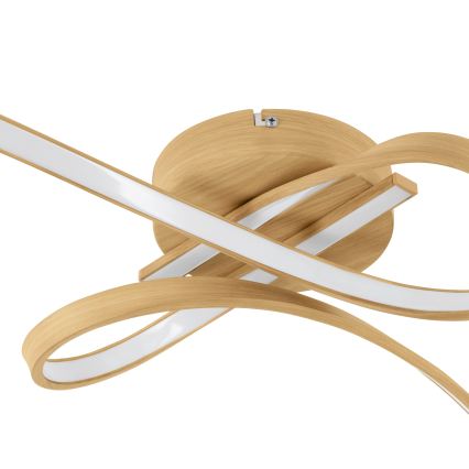 Eglo - LED stropné svietidlo LED/20,5W/230V hnedá