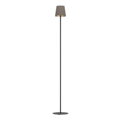 Eglo - Stojacia lampa 1xE14/7,5W/230V čierna/hnedá