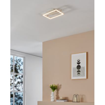 Eglo - LED RGBW Stmievateľné stropné svietidlo LED/17W/230V 2700-6500K biela + diaľkové ovládanie